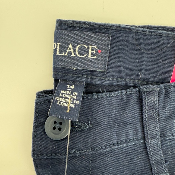 The Children's Place Dark Navy Blue Boot Cut Uniform Pants Size 14 - Picture 4 of 5